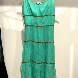 Tealength seafoam green cocktail dress by Tahari 8